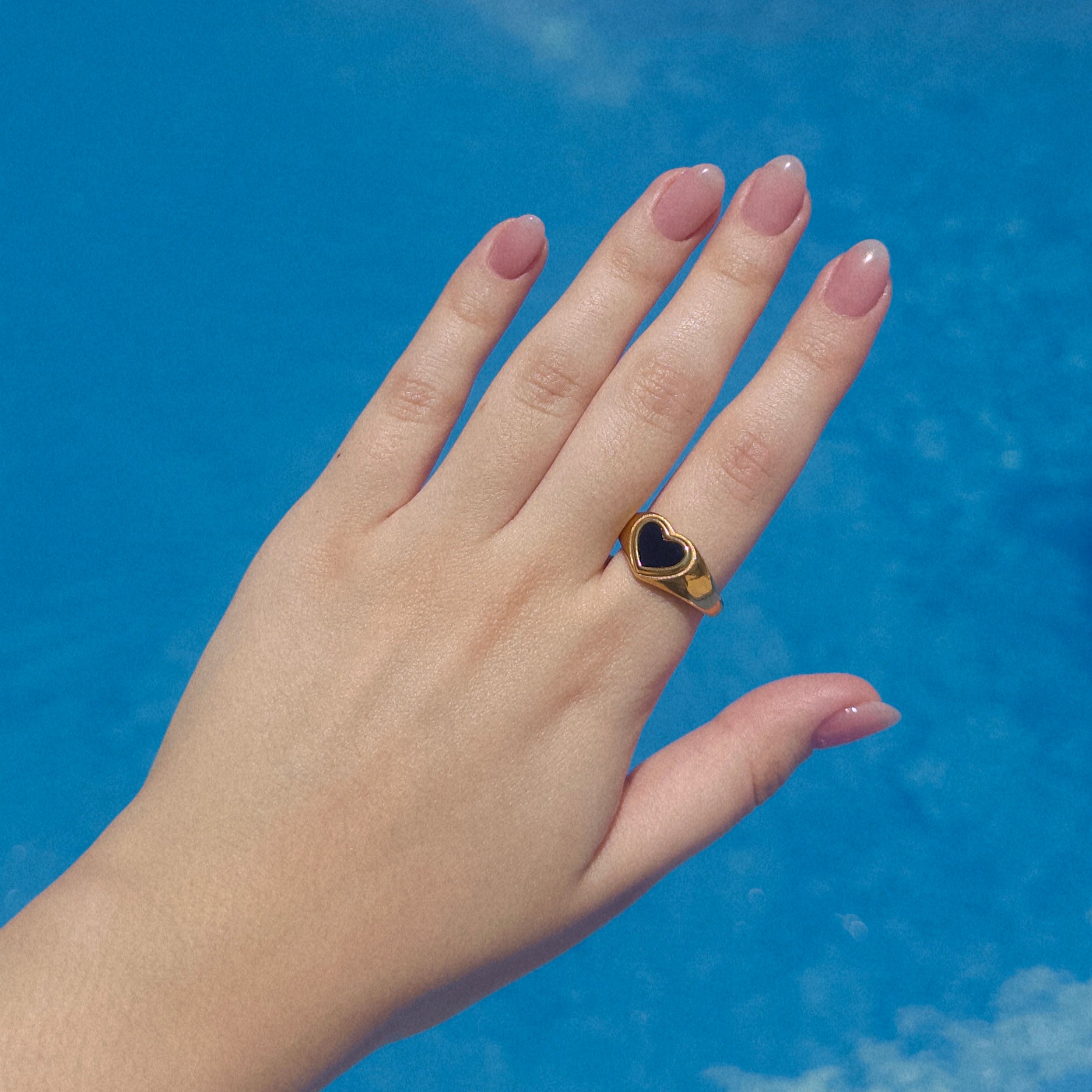 Anillo Corazón Signet