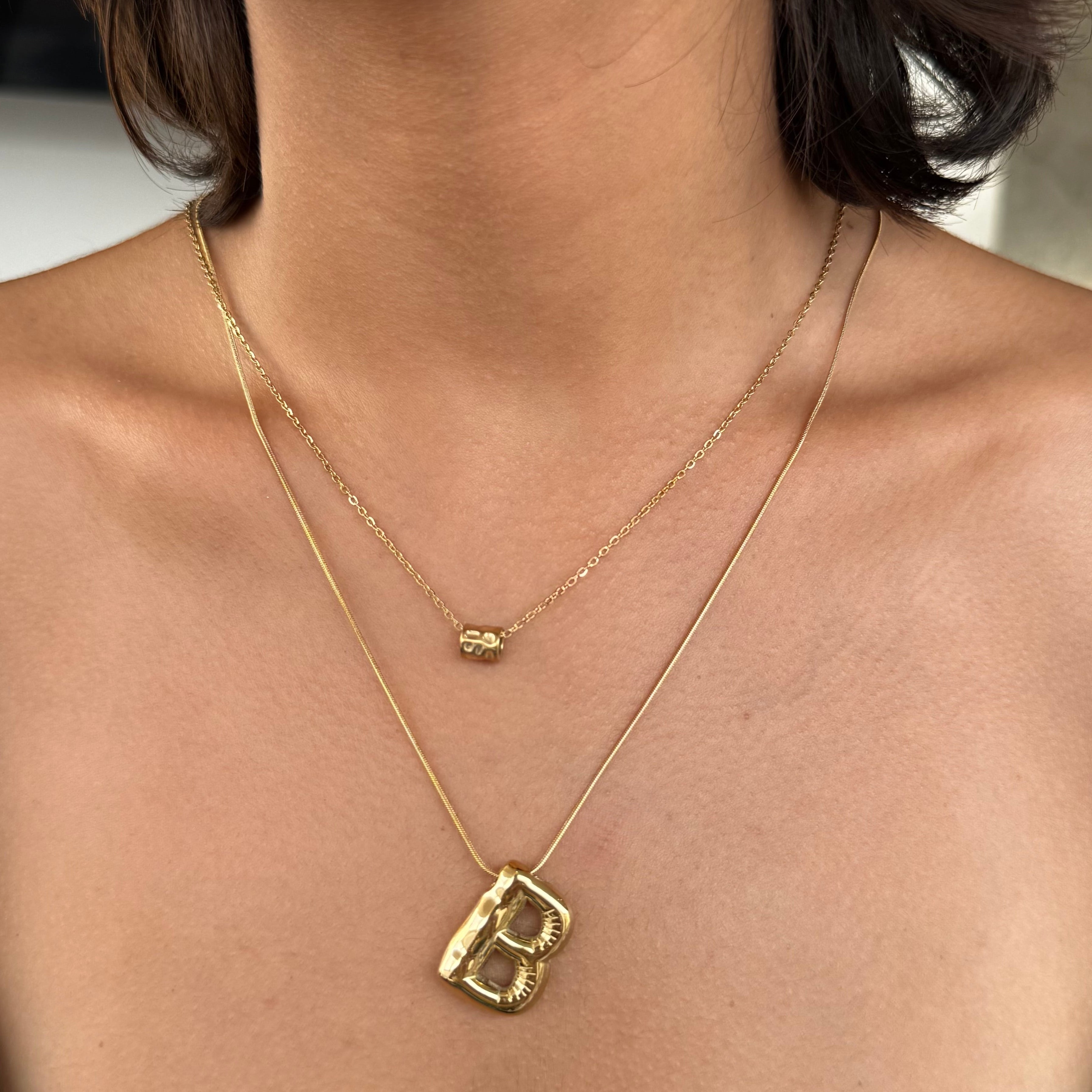 Collar Inicial Burbuja