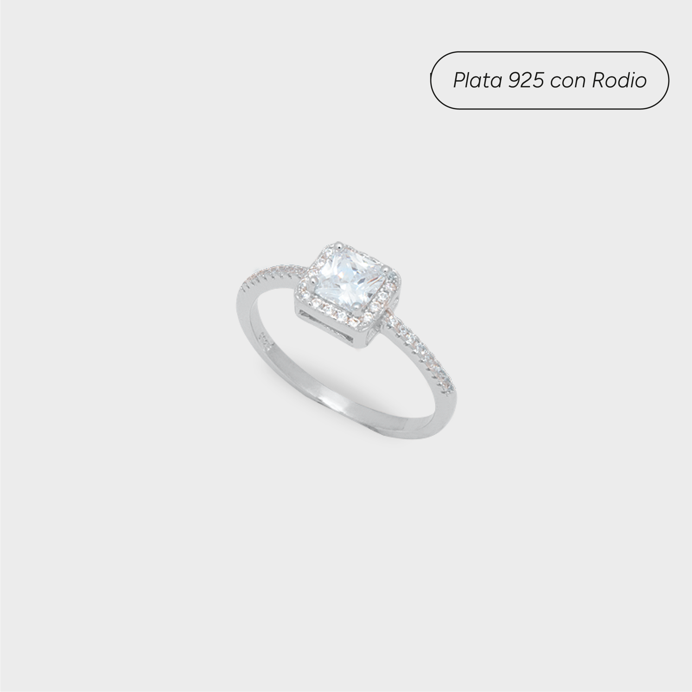 Anillo Halo Princesa