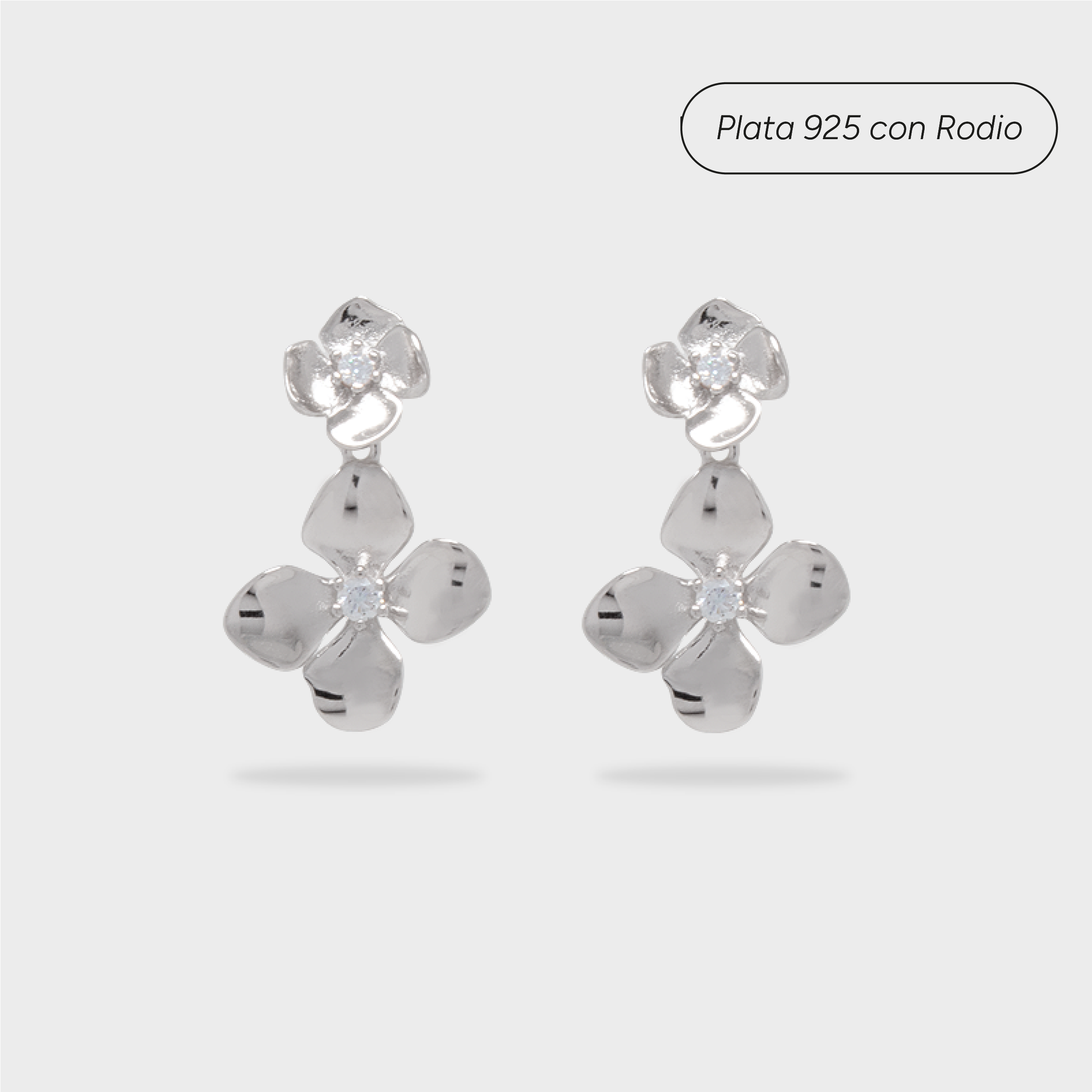 Arete Largo Silver Bloom