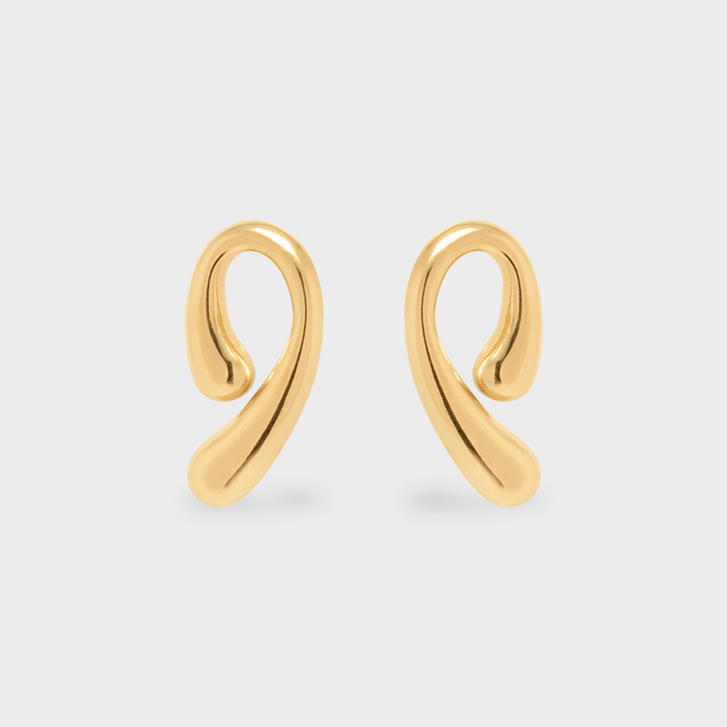 Aretes Gota Asimétrica