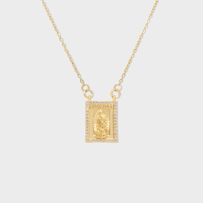 Collar Guadalupe Rectangular