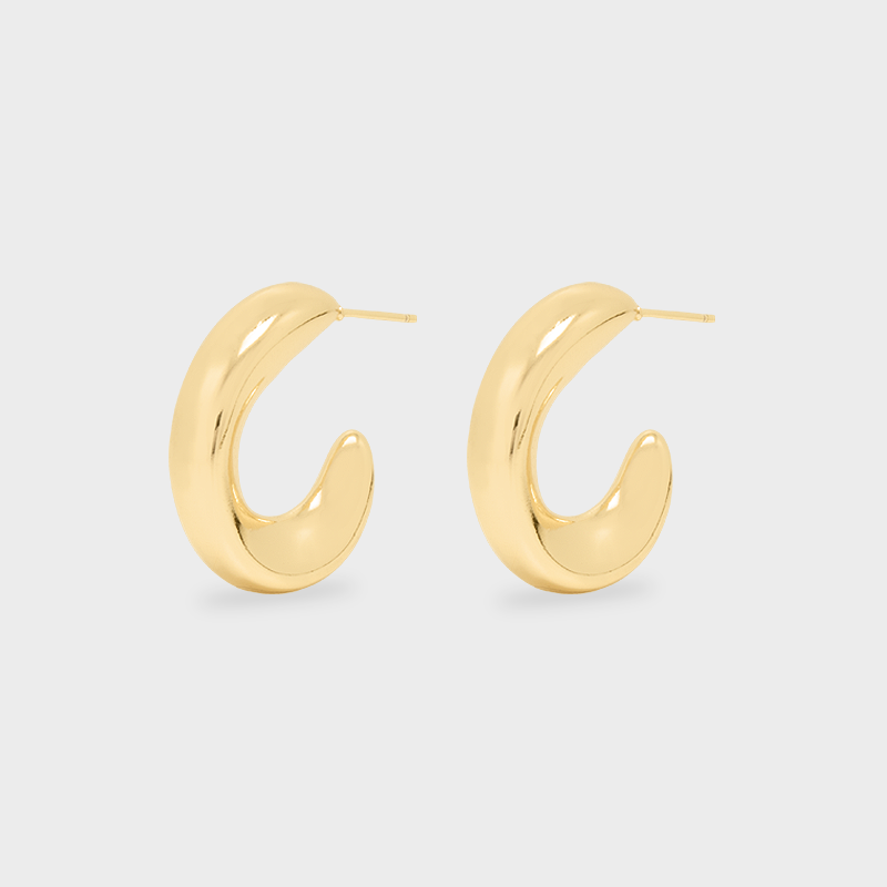 Arracadas Bold Curve