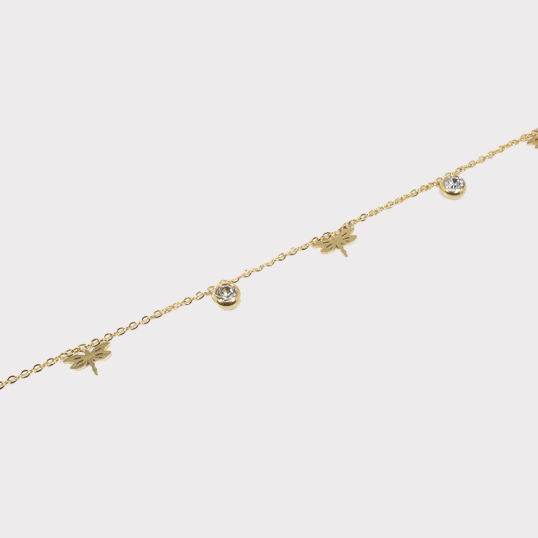 Tobillera de Dijes de Acero Inoxidable (TB6A009)