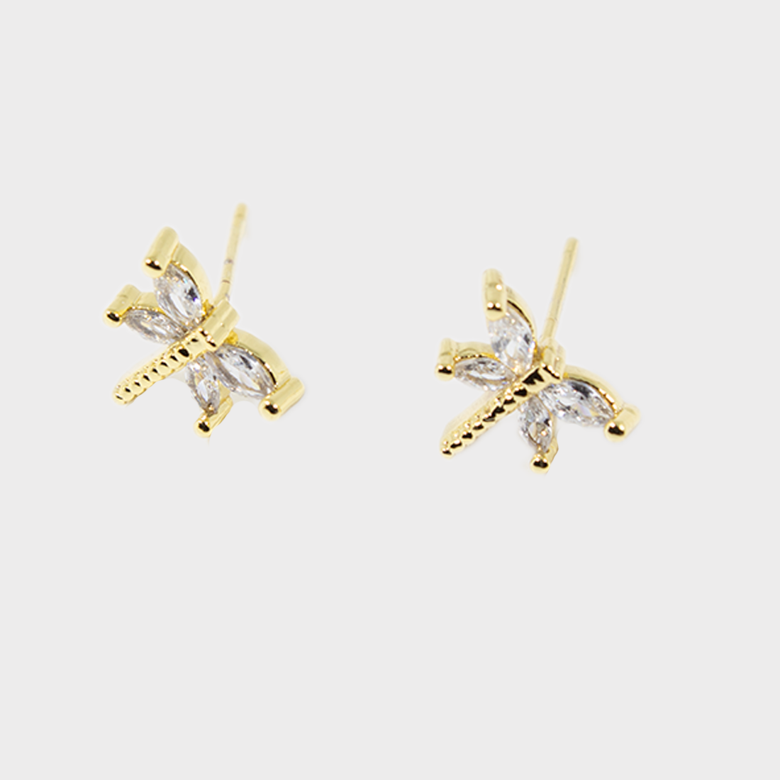 Arete Libélula de Chapa para Dama (TB7C017)