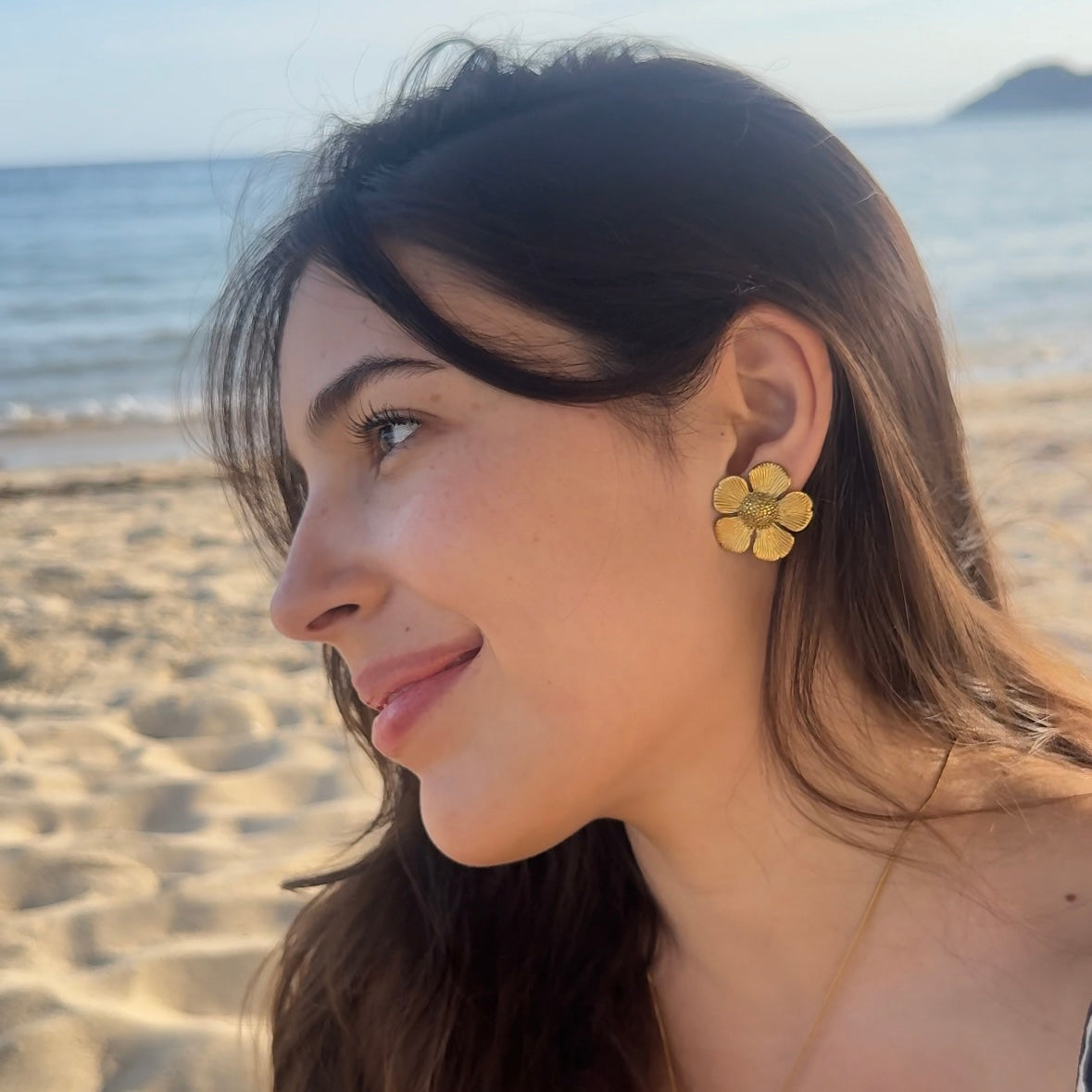 Aretes Flor