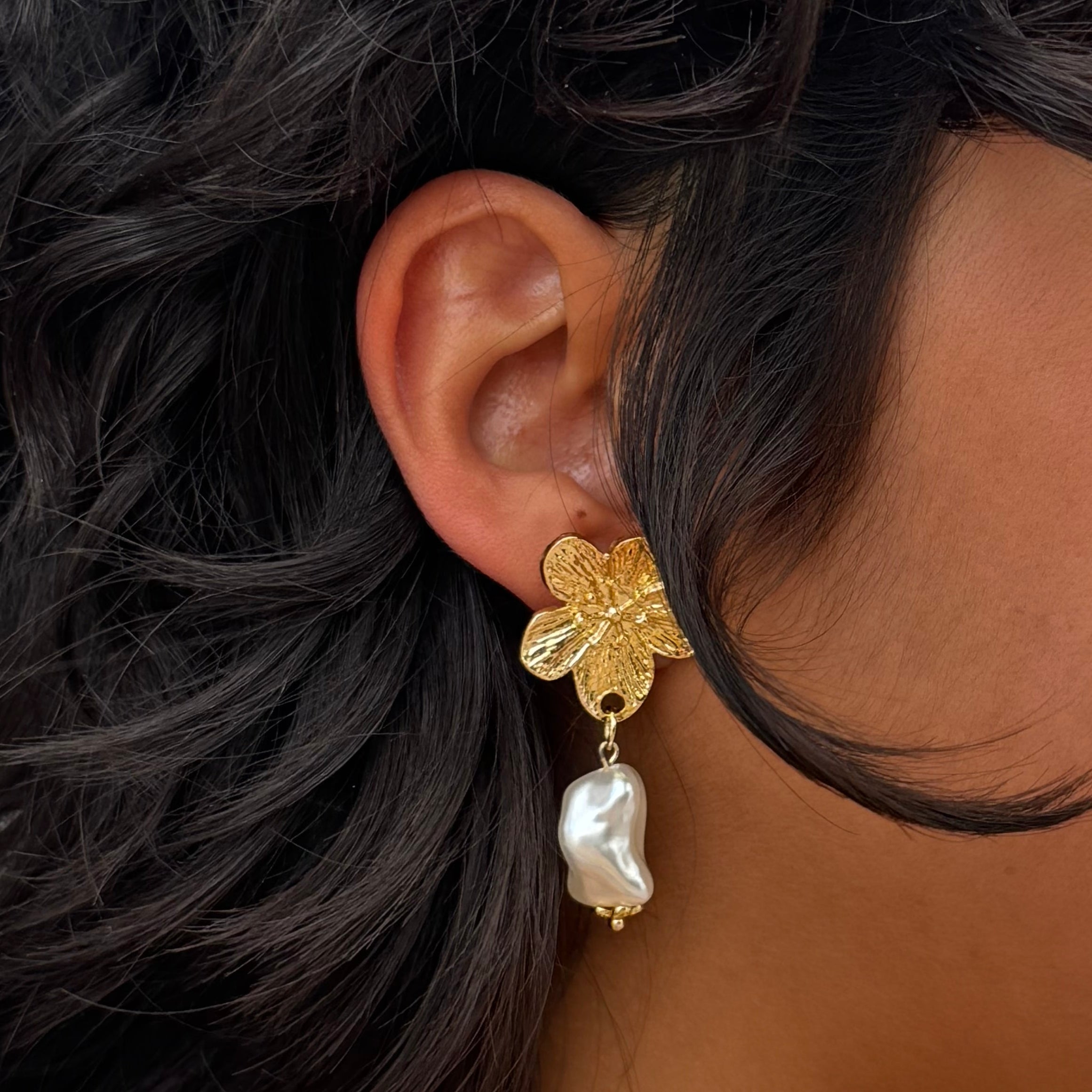 Aretes Hibisco