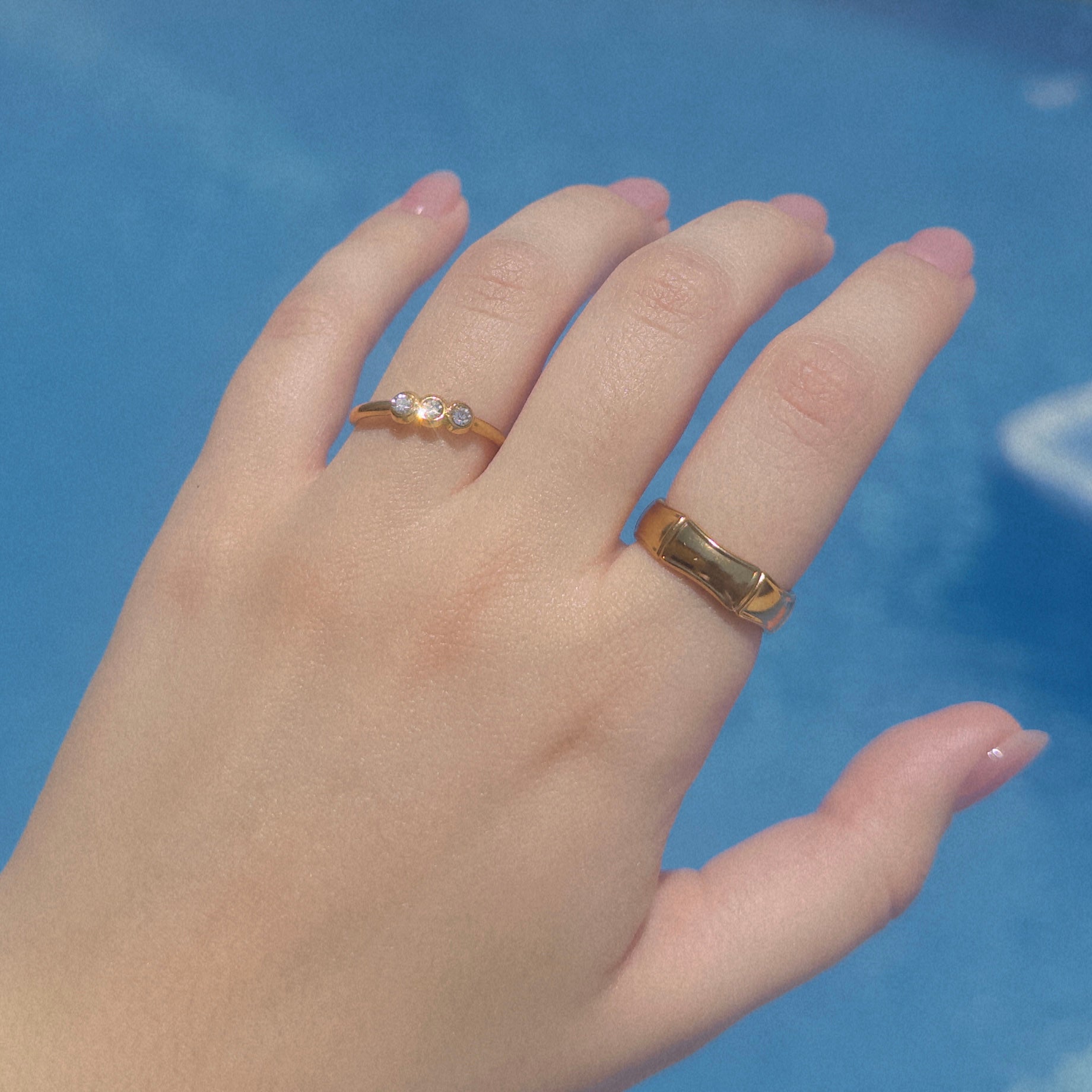 Anillo Bambú