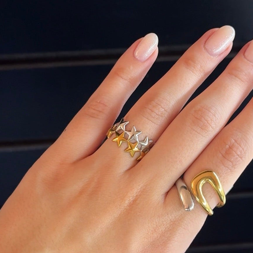 Anillo Double Star