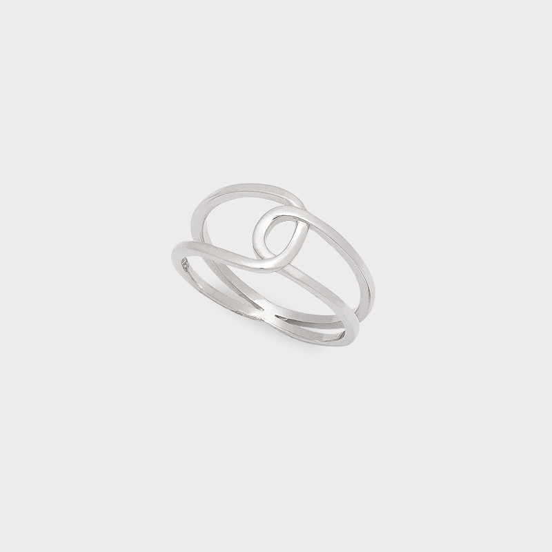 Anillo Aro Entrelazado