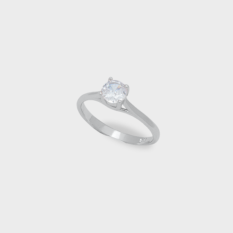 Anillo Solitario Brillante