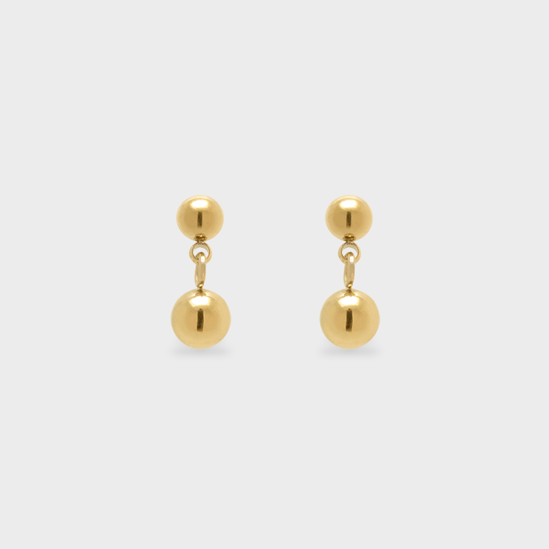 Aretes Minis Doble Drop