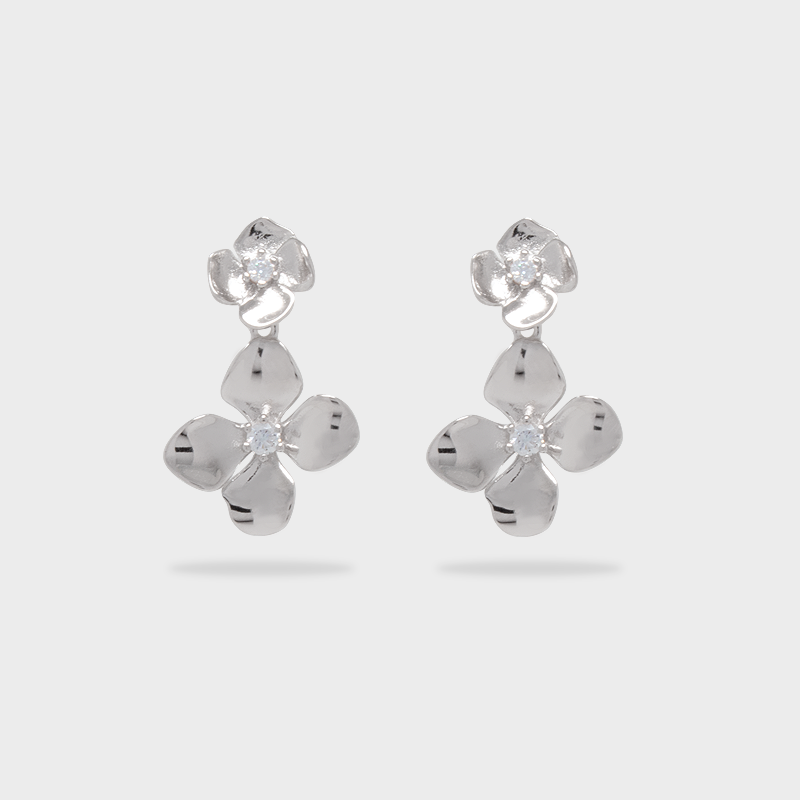 Arete Largo Silver Bloom