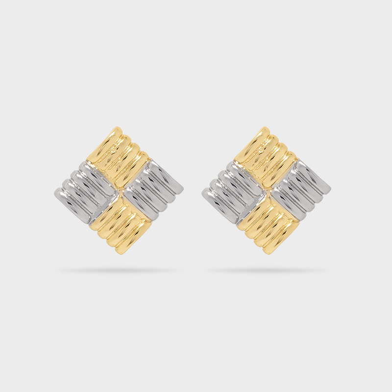 Aretes Dúo Geométrico