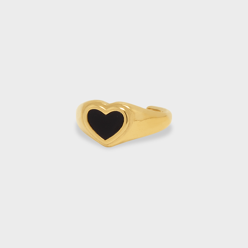 Anillo Corazón Signet