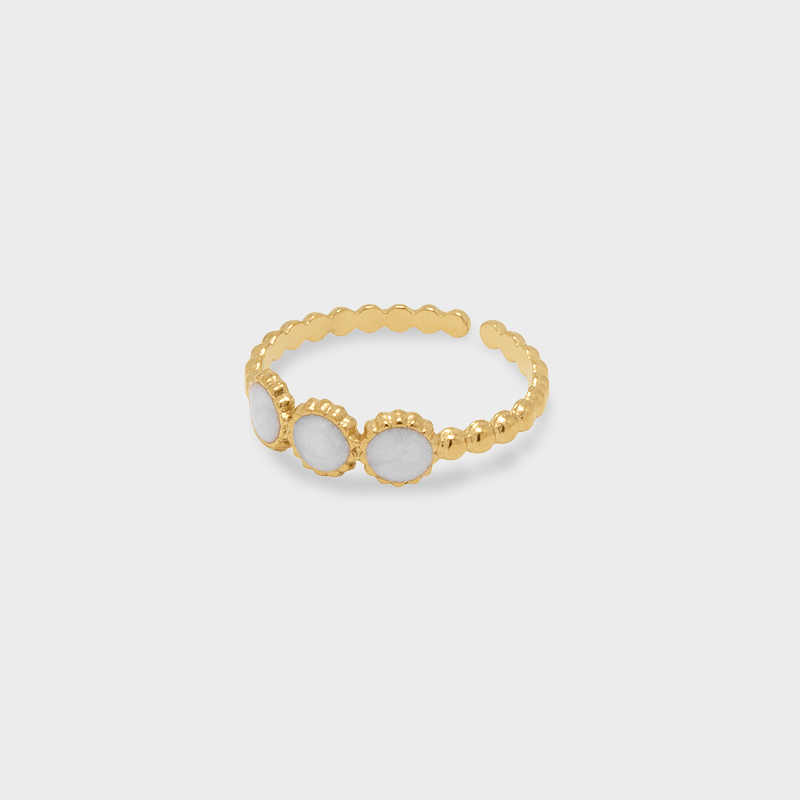 Anillo Tria Blanco
