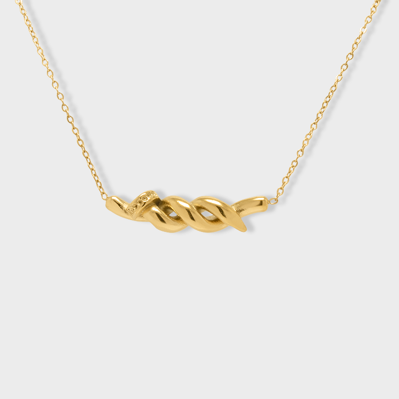 Collar Clavo Twist