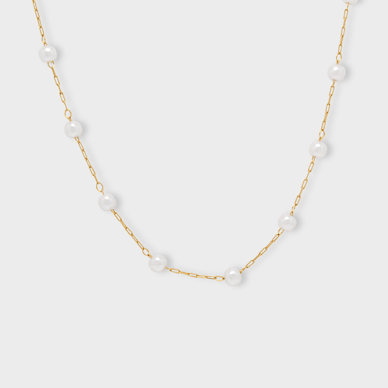 Collar Perla Link