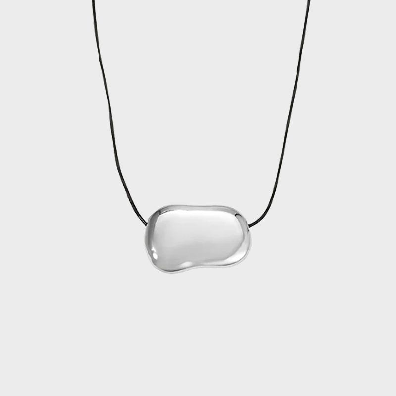 Collar Emilia Plateado