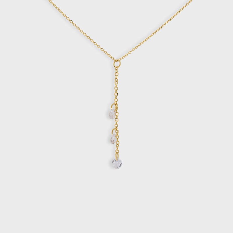 Collar Lariat Cristal