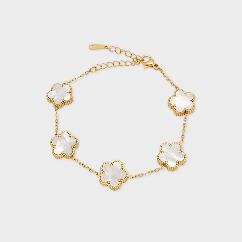 Pulsera Flor Nácar