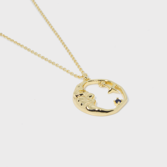 Cadena con Dije Luna de Copper (TF2C014)