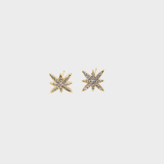 Arete Estrella con Circones de Copper (TF7C366)